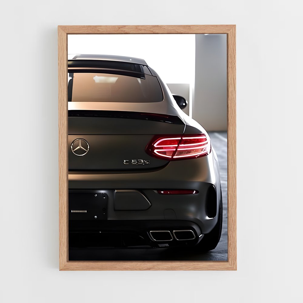 Poster Luxe Ébène – affiche Mercedes (vue 4)